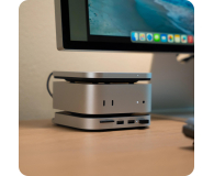 Satechi USB4 Slim NVMe SSD Enclosure NVMe M.2 silver - 1542916 - zdjęcie 4